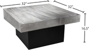 Table basse en palladium