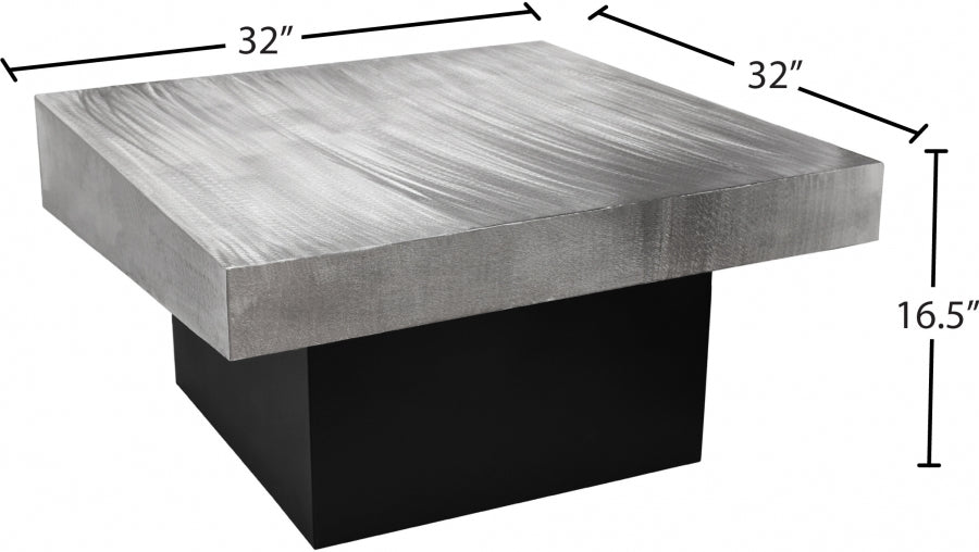 Table basse en palladium