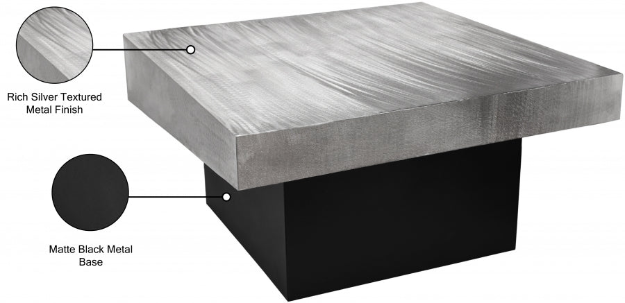 Table basse en palladium