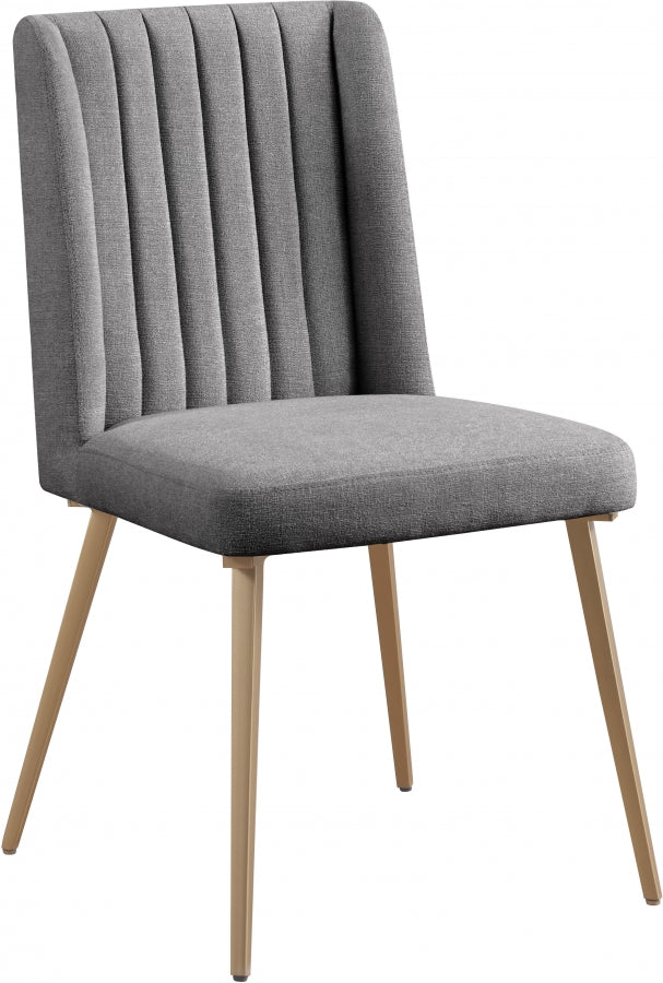 Chaise de salle à manger en lin Eleanor