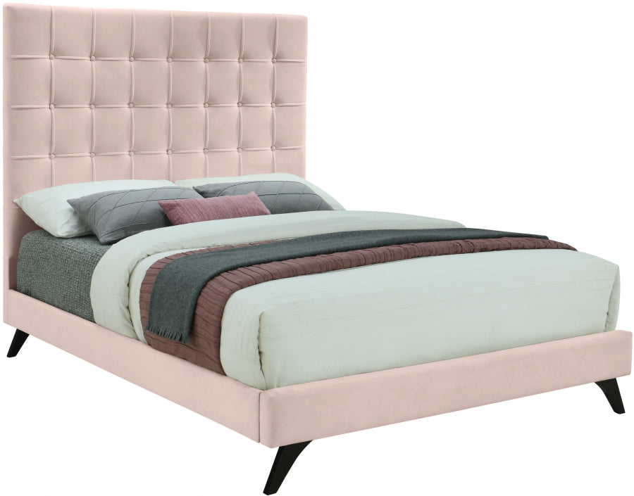 Lit en velours Elly