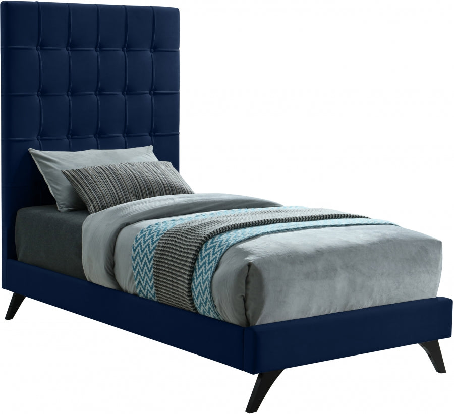 Lit en velours Elly