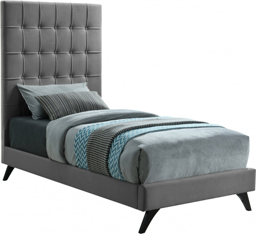 Lit en velours Elly