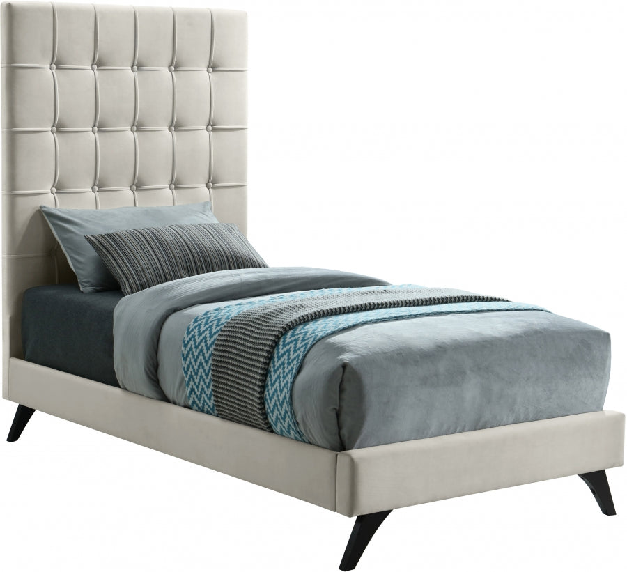 Lit en velours Elly
