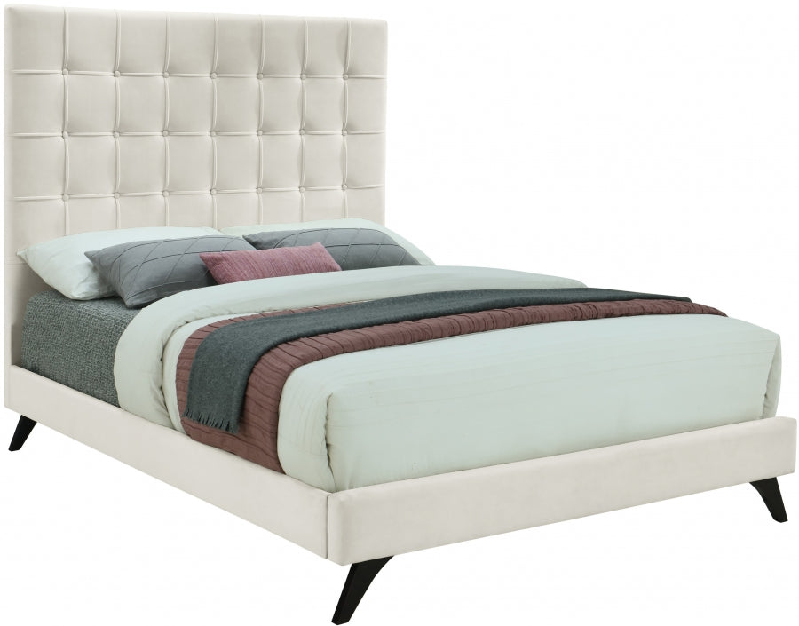 Lit en velours Elly