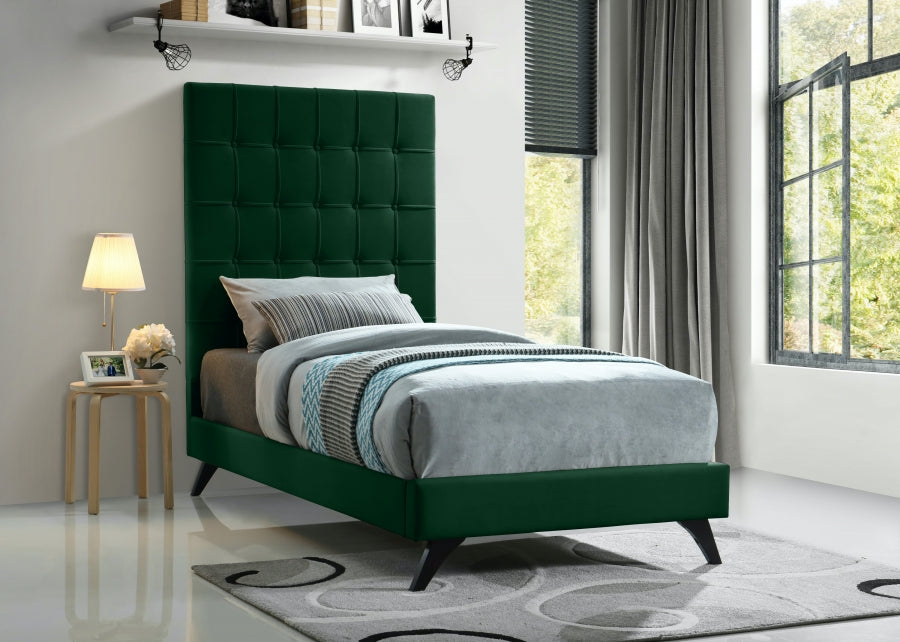 Lit en velours Elly