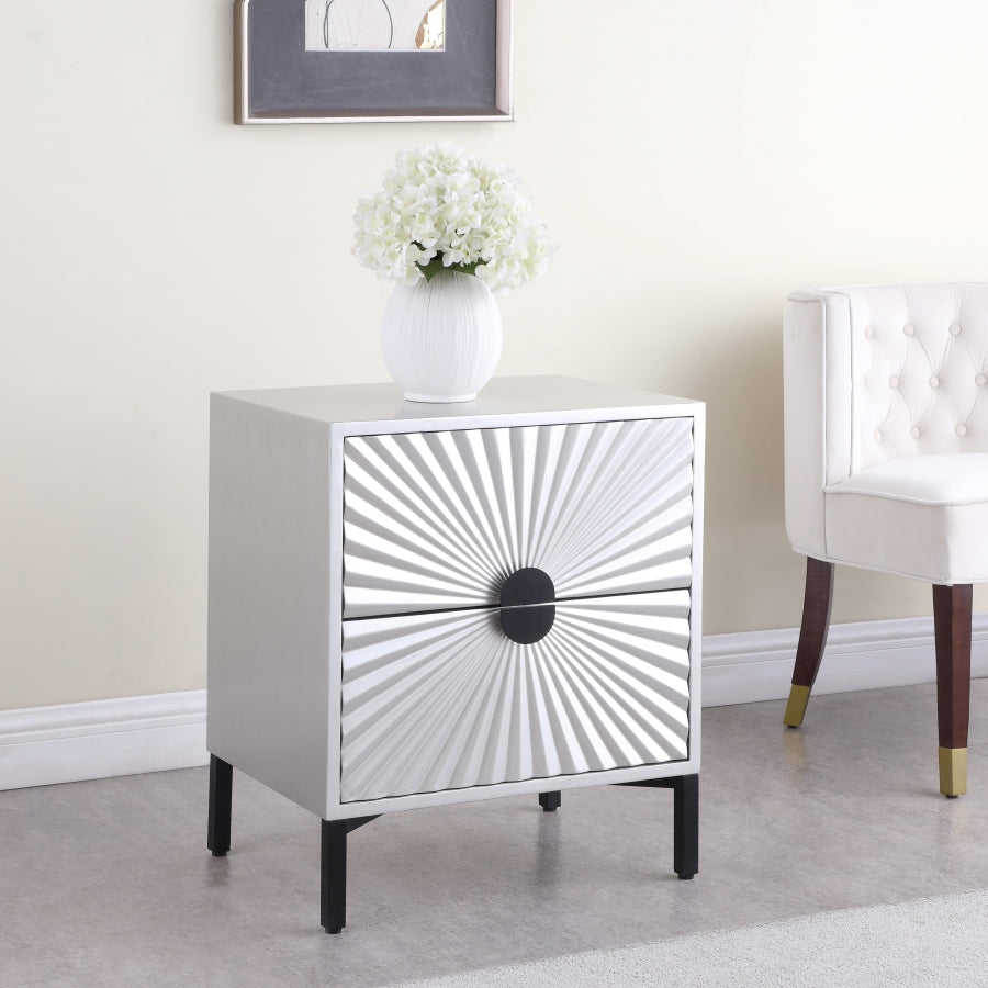 Table d'appoint scintillante 