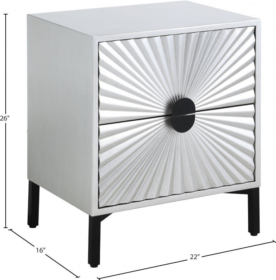 Table d'appoint scintillante 