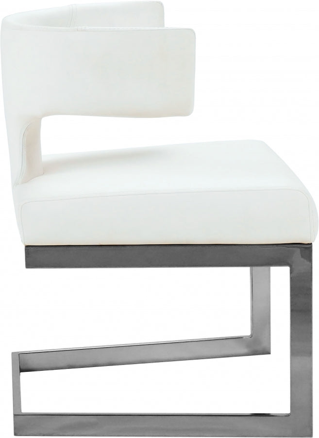 Chaise de salle à manger Alexandra en similicuir