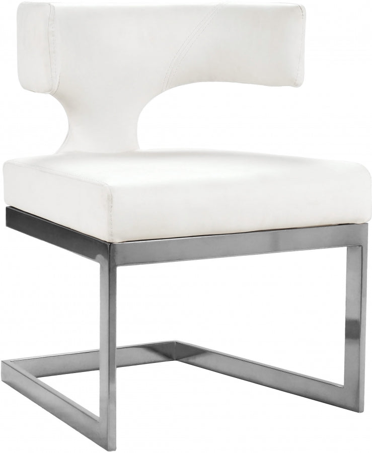Chaise de salle à manger Alexandra en similicuir