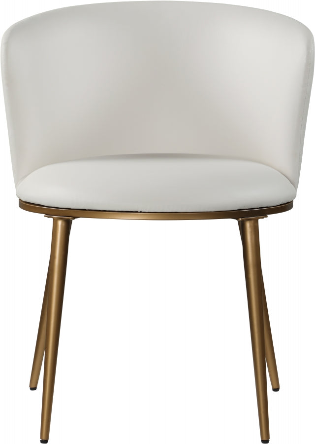 Chaise de salle à manger en similicuir Skylar