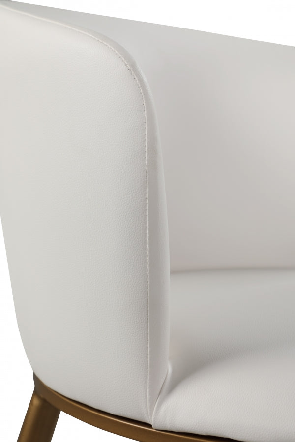 Chaise de salle à manger en similicuir Skylar
