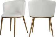Chaise de salle à manger en similicuir Skylar