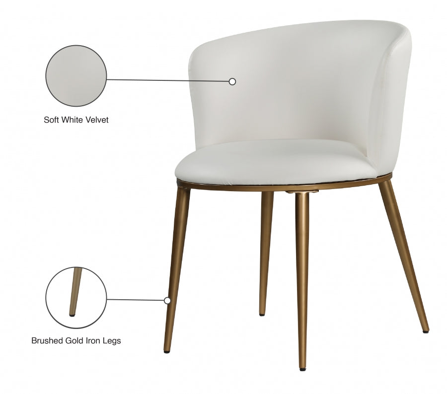 Chaise de salle à manger en similicuir Skylar