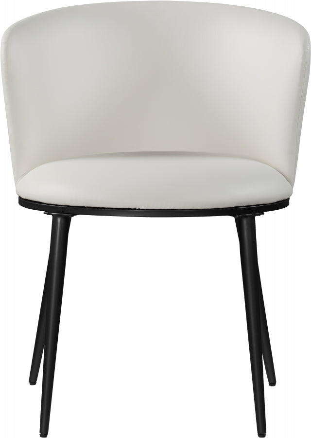 Chaise de salle à manger en similicuir Skylar
