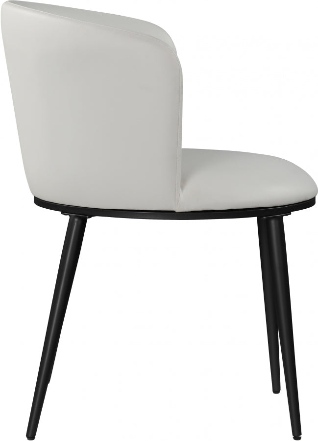 Chaise de salle à manger en similicuir Skylar