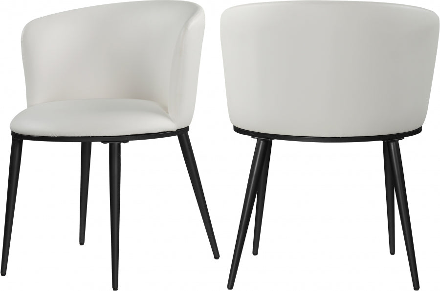 Chaise de salle à manger en similicuir Skylar