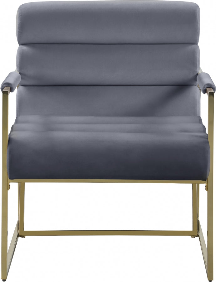 Fauteuil d'appoint Wayne en velours