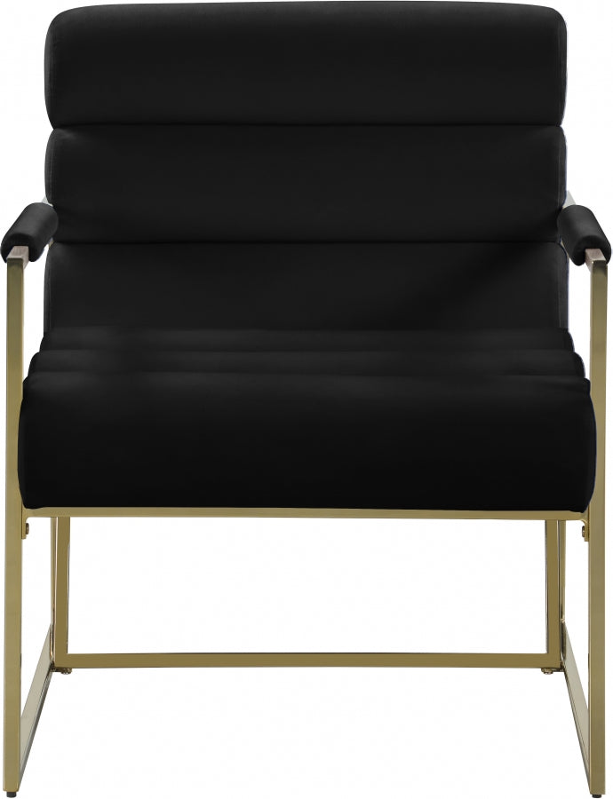 Fauteuil d'appoint Wayne en velours