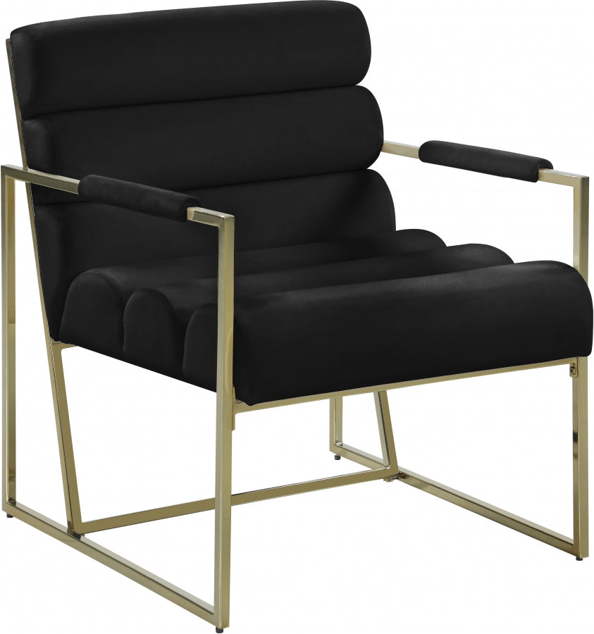 Fauteuil d'appoint Wayne en velours