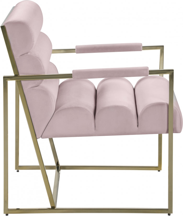 Fauteuil d'appoint Wayne en velours