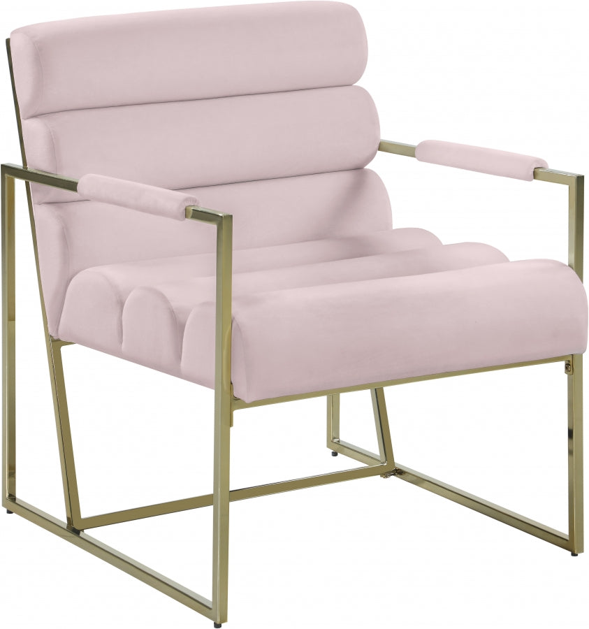 Fauteuil d'appoint Wayne en velours