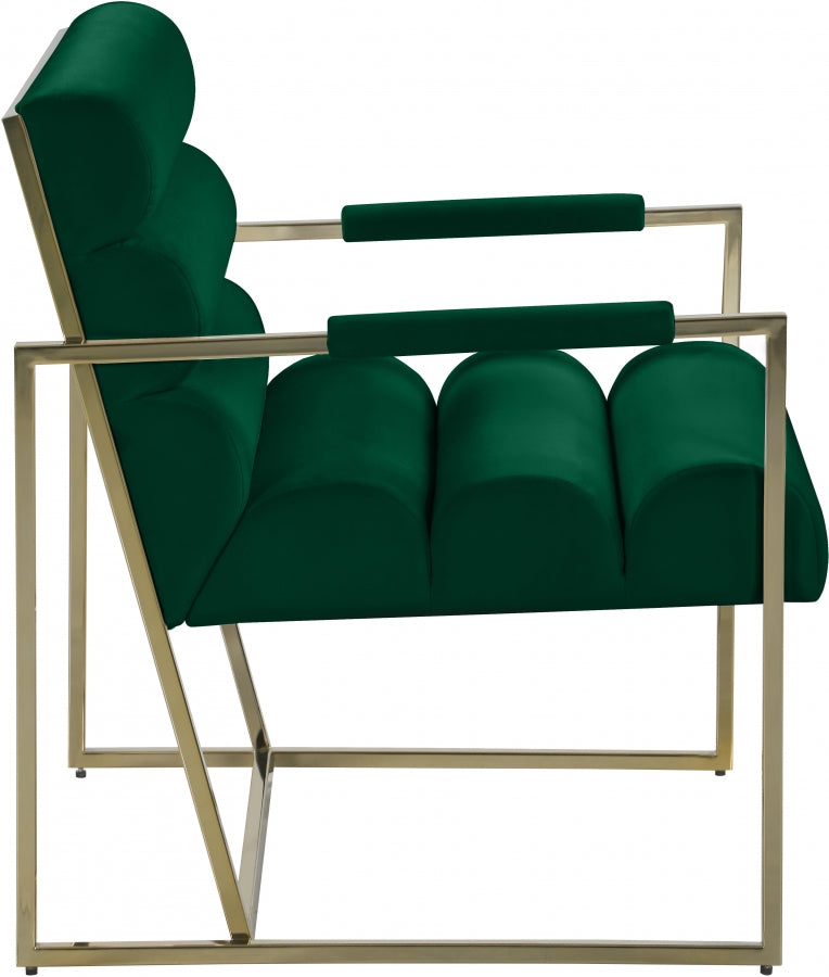 Fauteuil d'appoint Wayne en velours