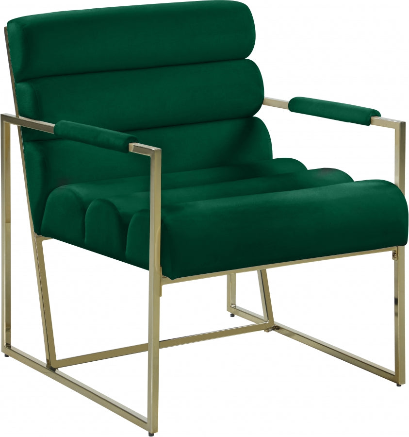 Fauteuil d'appoint Wayne en velours