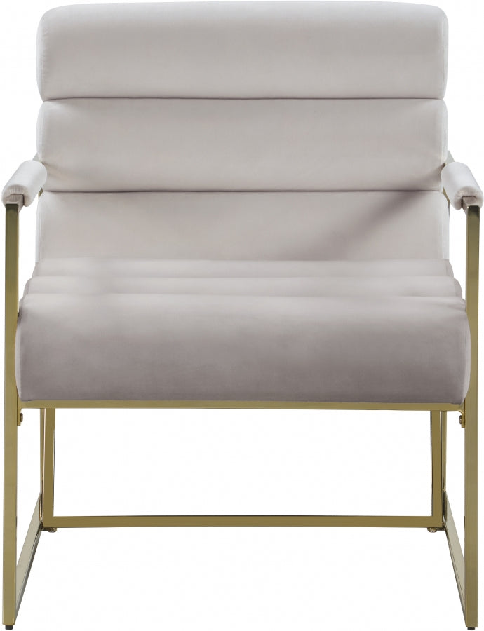 Fauteuil d'appoint Wayne en velours