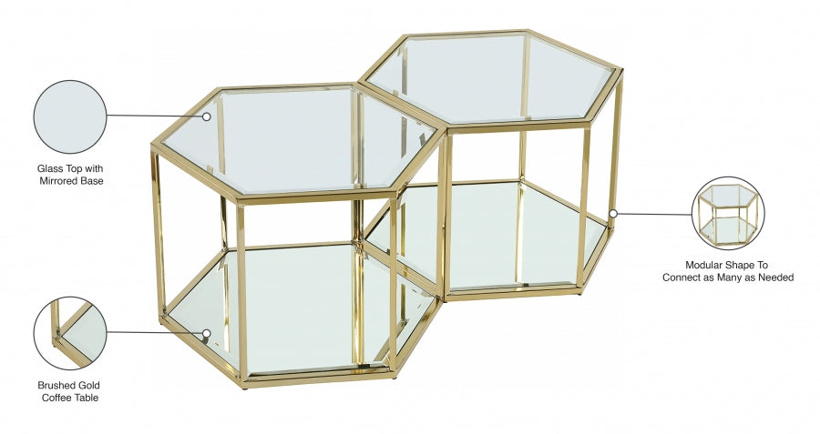 Table basse modulaire 2 pièces Sei