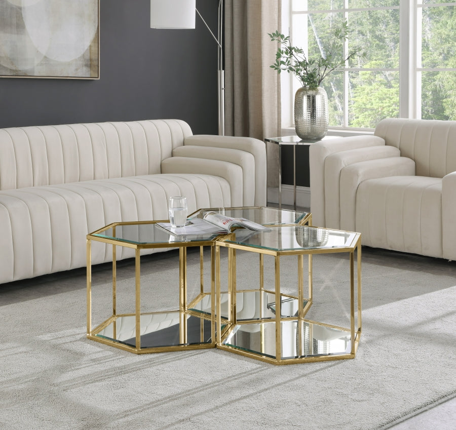 Table basse modulaire 3 pièces Sei