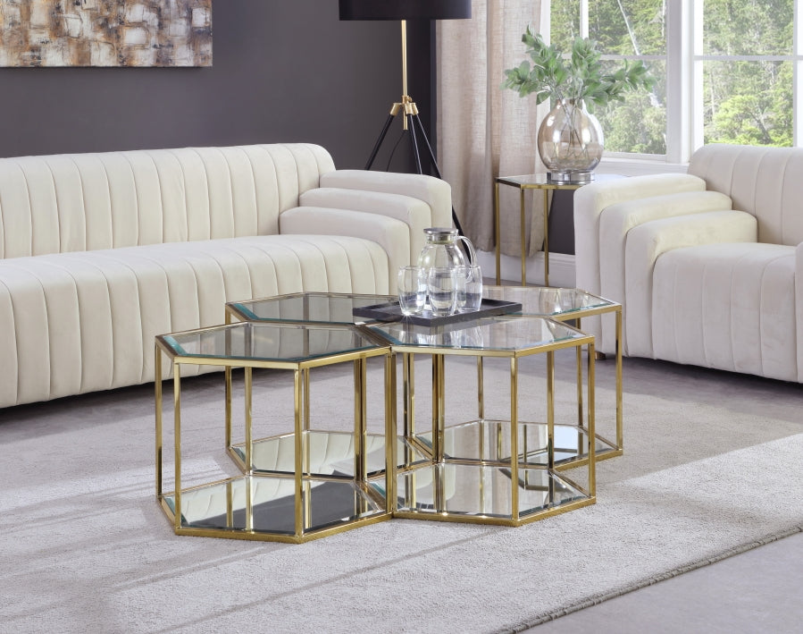 Table basse modulaire 4 pièces Sei