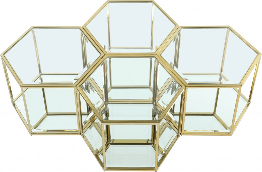 Table basse modulaire 4 pièces Sei
