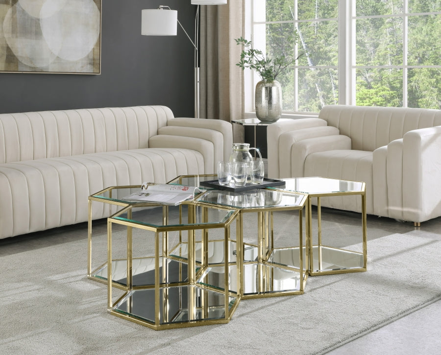 Table basse modulaire 5 pièces Sei