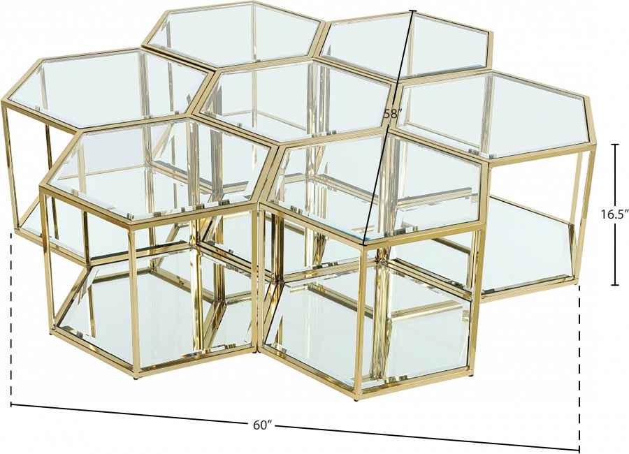 Table basse modulaire 7 pièces Sei
