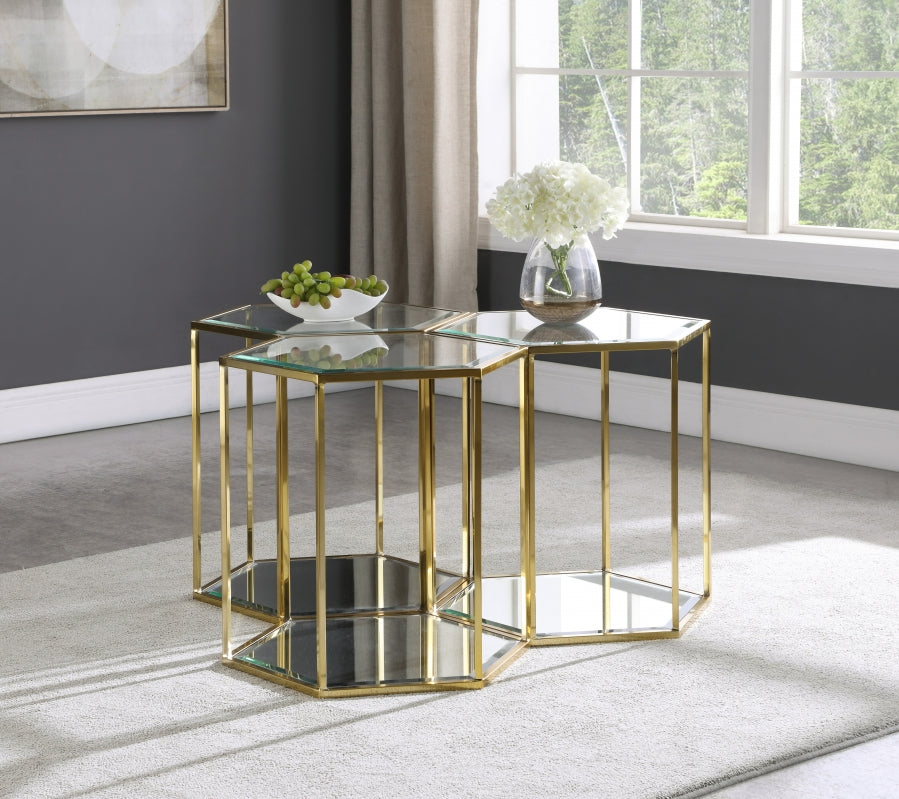 Table de bout modulaire 3 pièces Sei