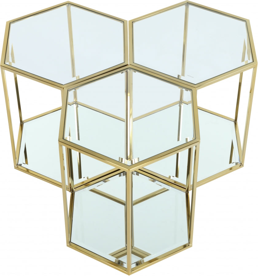Table de bout modulaire 3 pièces Sei