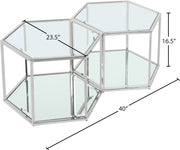 Table basse modulaire 2 pièces Sei