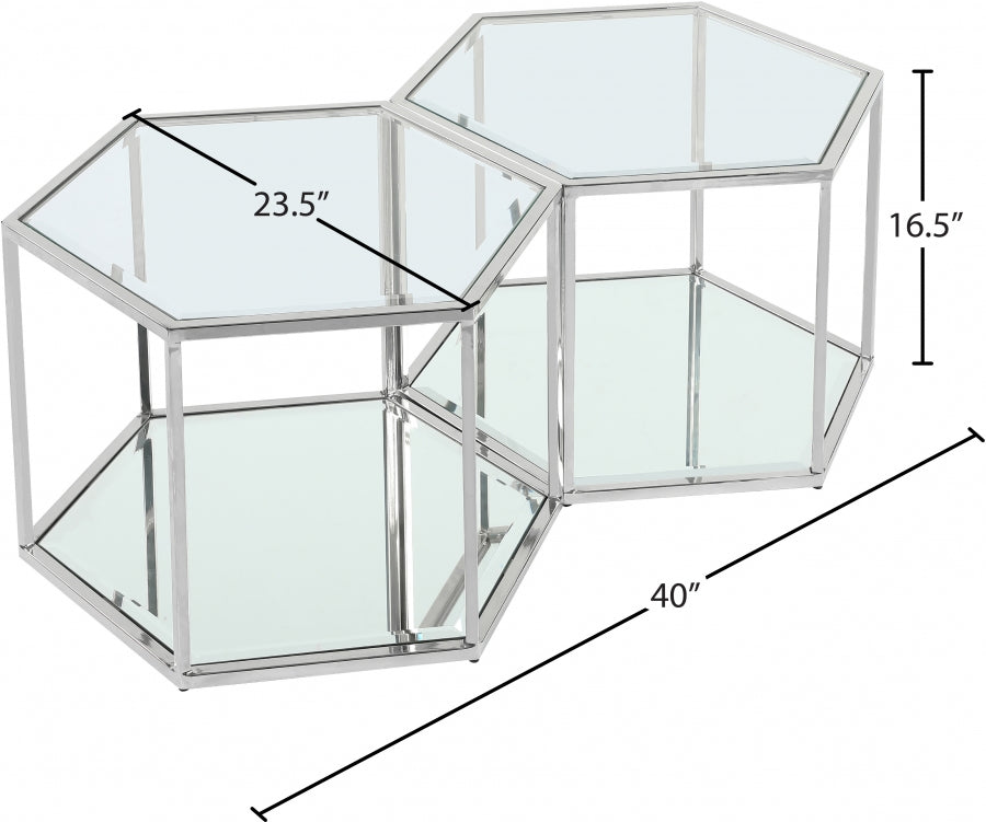 Table basse modulaire 2 pièces Sei