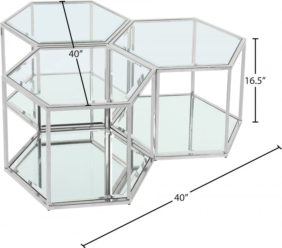 Table basse modulaire 3 pièces Sei