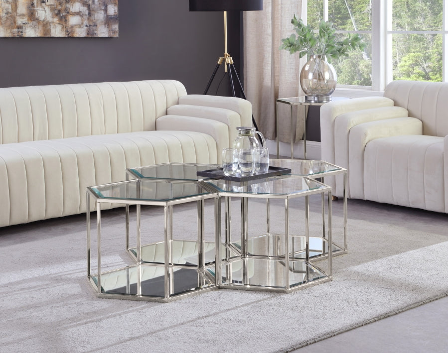 Table basse modulaire 4 pièces Sei