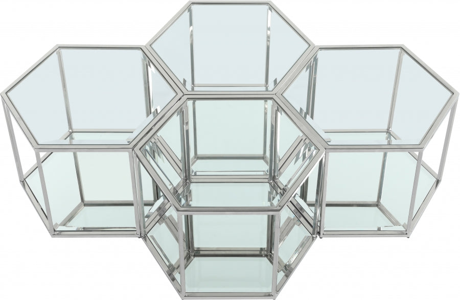 Table basse modulaire 4 pièces Sei