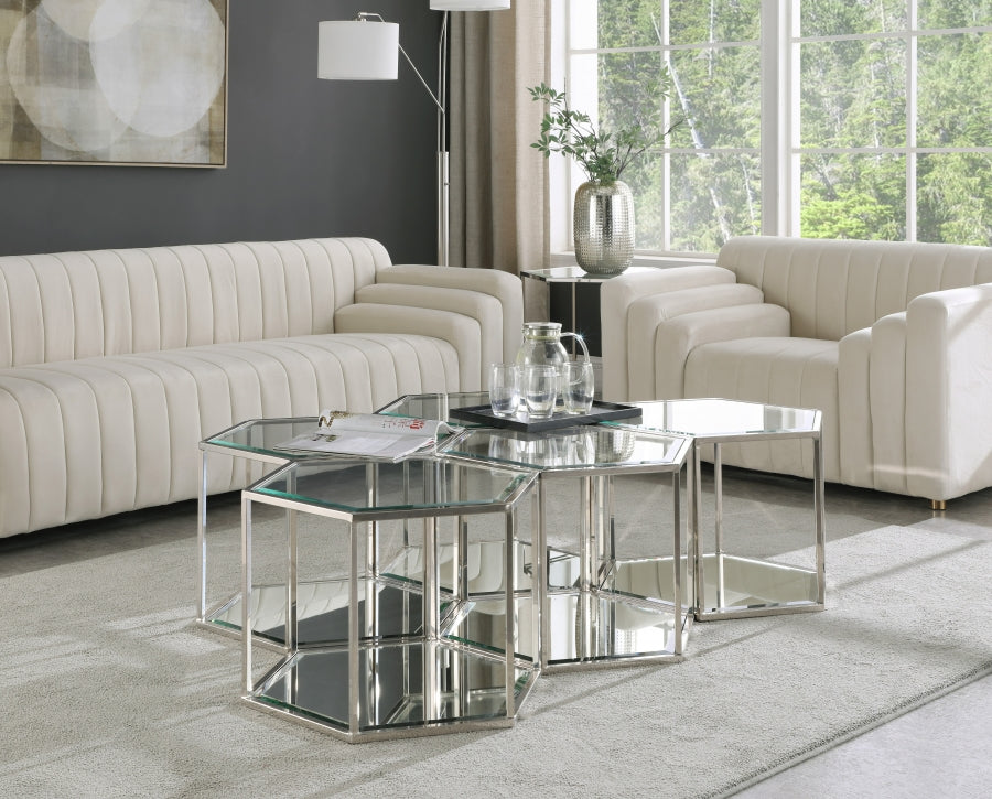 Table basse modulaire 5 pièces Sei