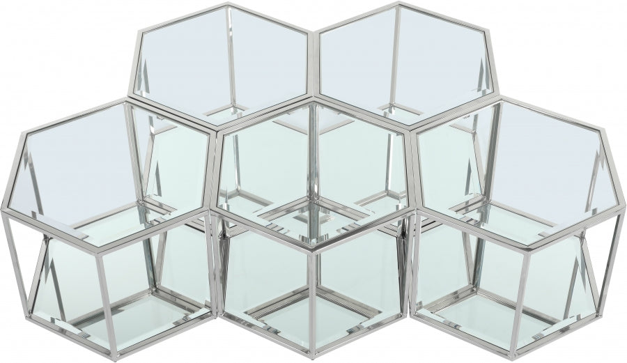 Table basse modulaire 5 pièces Sei