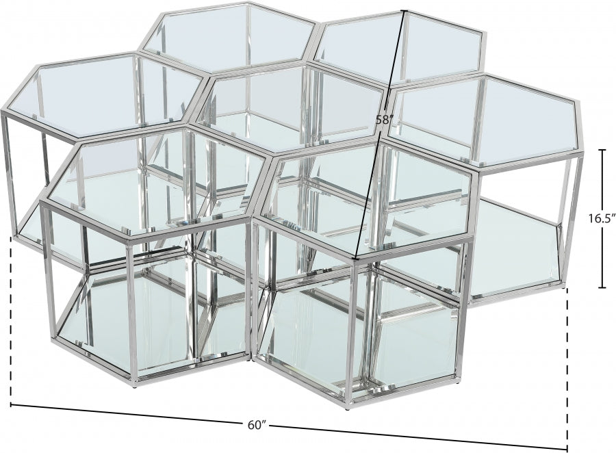 Table basse modulaire 7 pièces Sei