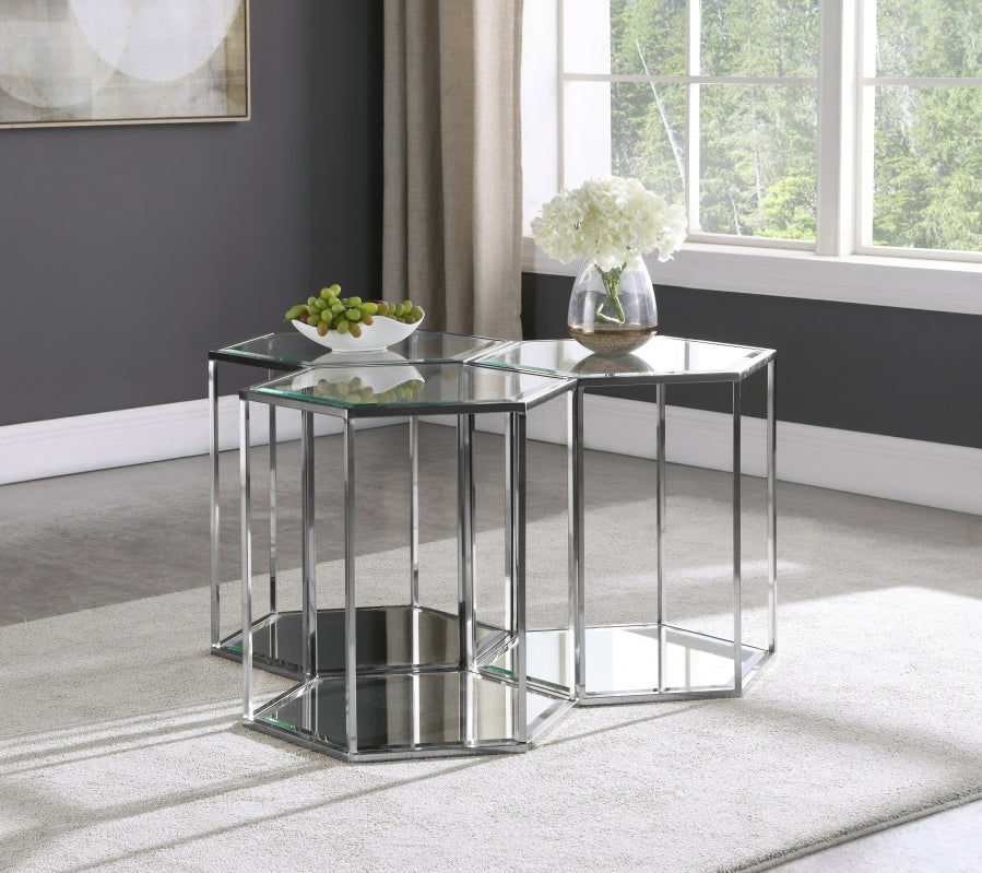 Table de bout modulaire 3 pièces Sei