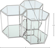 Table de bout modulaire 3 pièces Sei