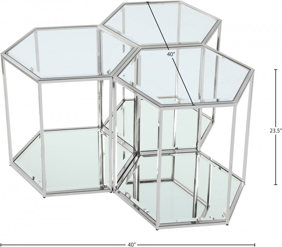 Table de bout modulaire 3 pièces Sei