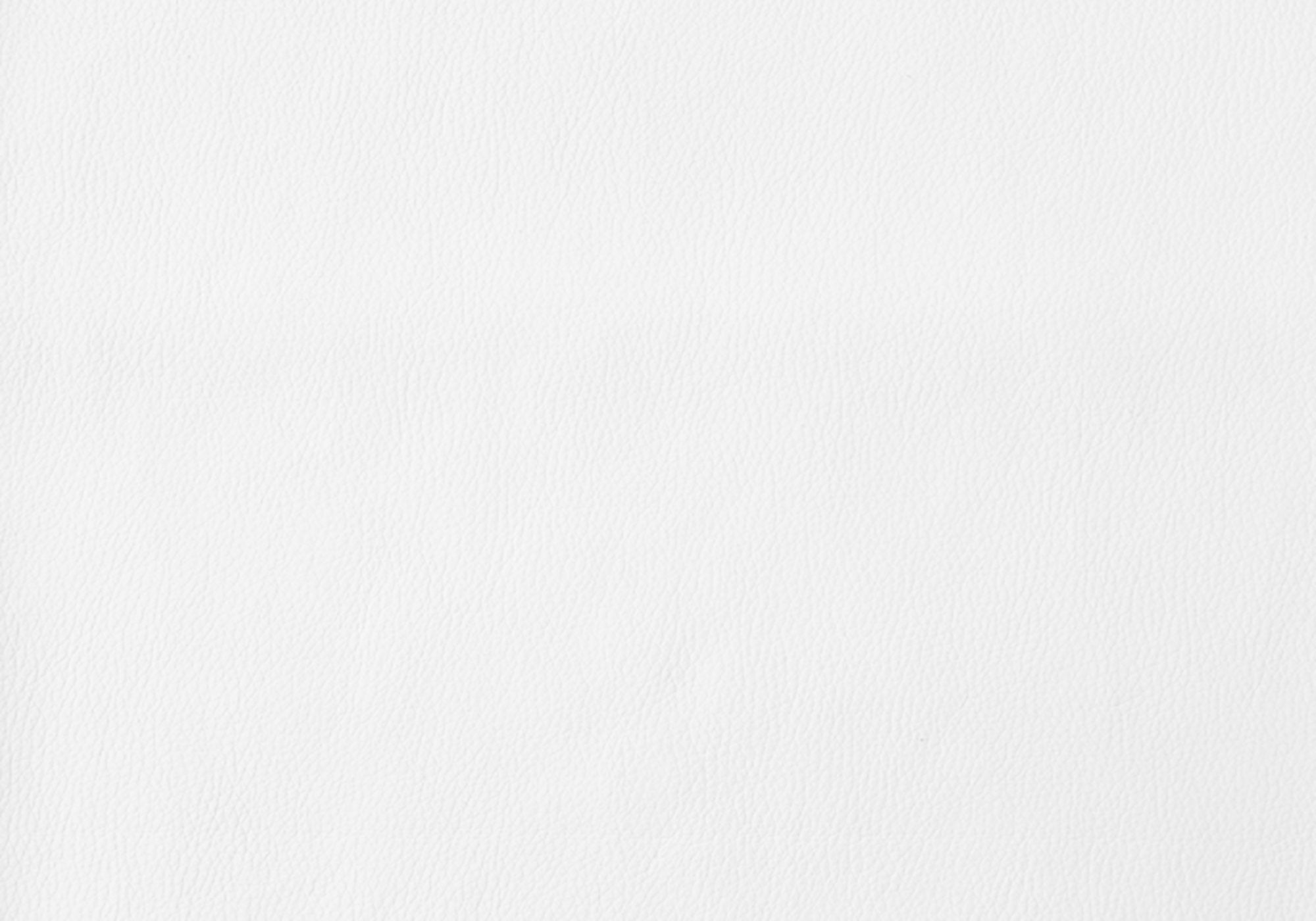 CHAISE DE SALLE A MANGER - 2PCS / 38"H / SIMILI-CUIR BLANC / CHROME 