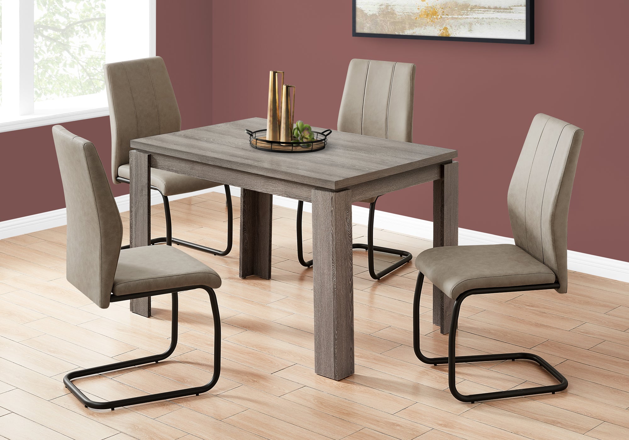 TABLE A MANGER - 32"X 48" / FONCE TAUPE 